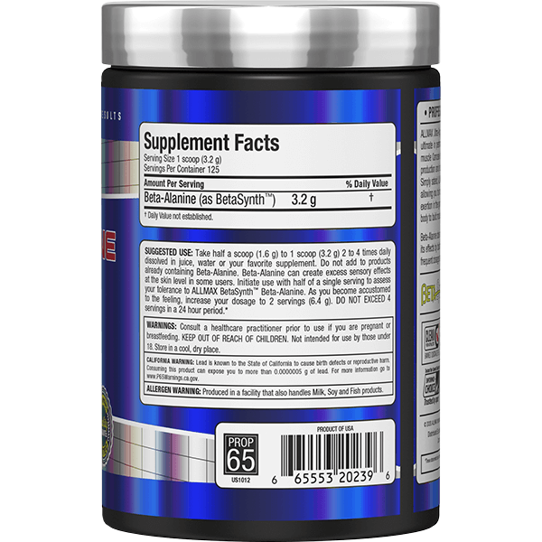 Allmax Beta-Alanine 400g