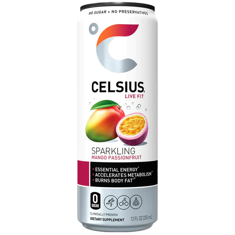 Celsius Energy Drink - Sparkling Essential Fitness Drink - 355ml