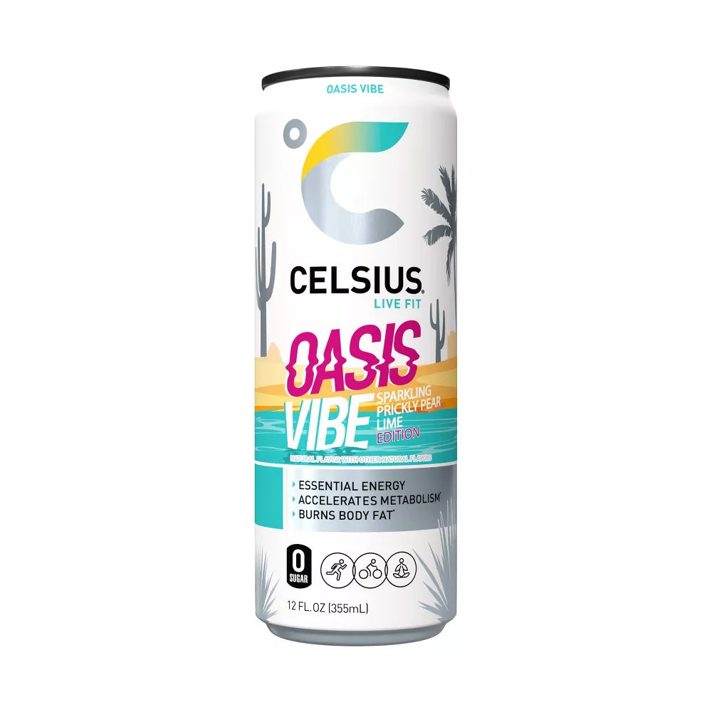 Celsius Energy Drink - Sparkling Essential Fitness Drink - 355ml