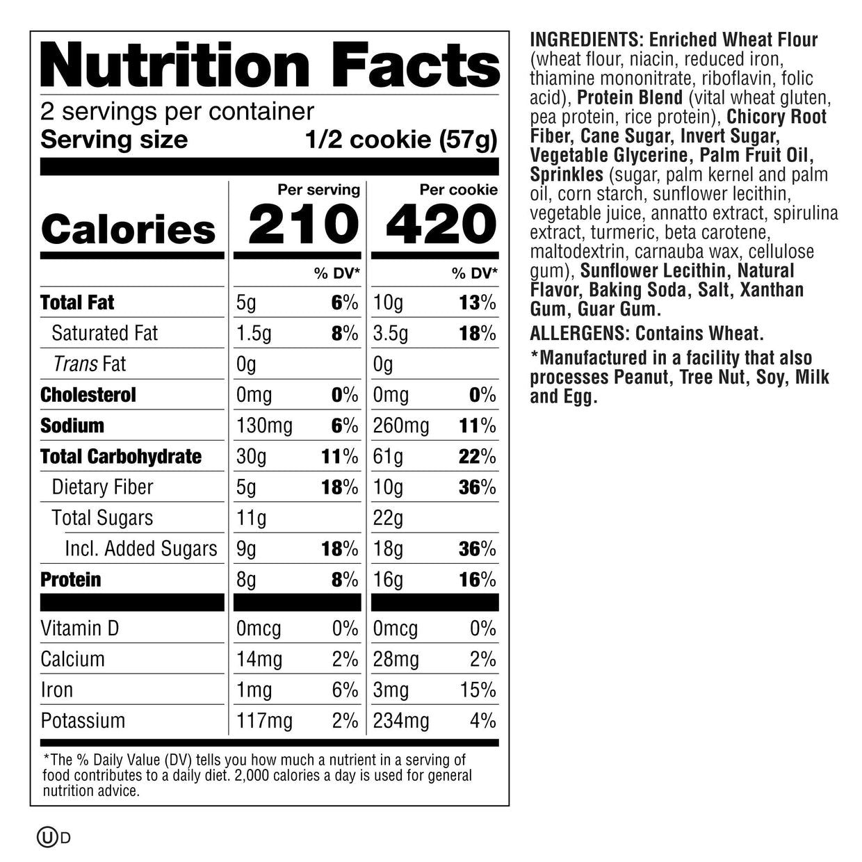 Lenny and Larrys - The Complete Cookie - 113g