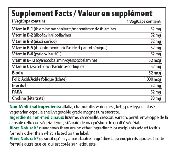Alora Naturals - Super B-Complex 90Vcaps