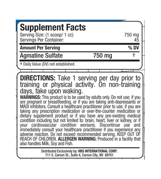Allmax Agmatine Sulfate 34g