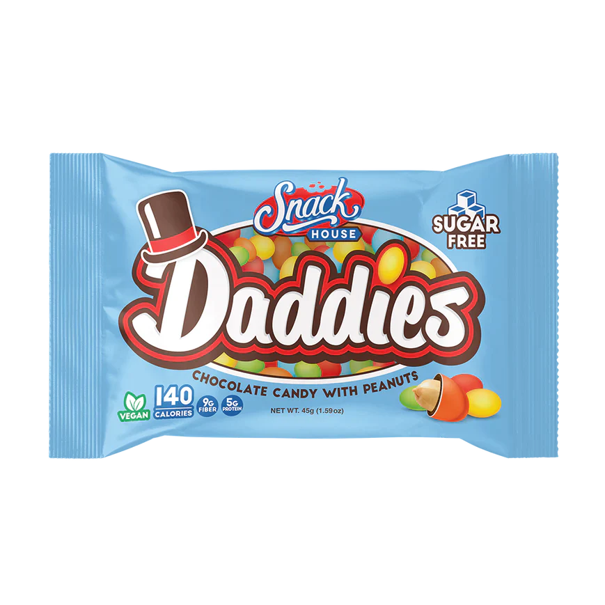 Snack House - Daddies Chocolate Peanut Candies - 45g