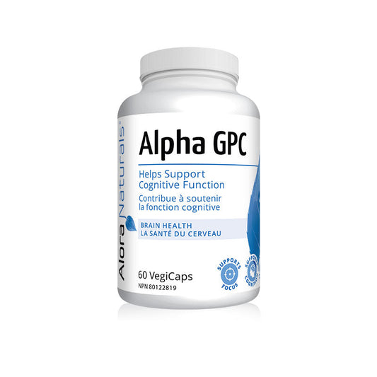 Alora Naturals -  Alpha GPC - 60Vcaps