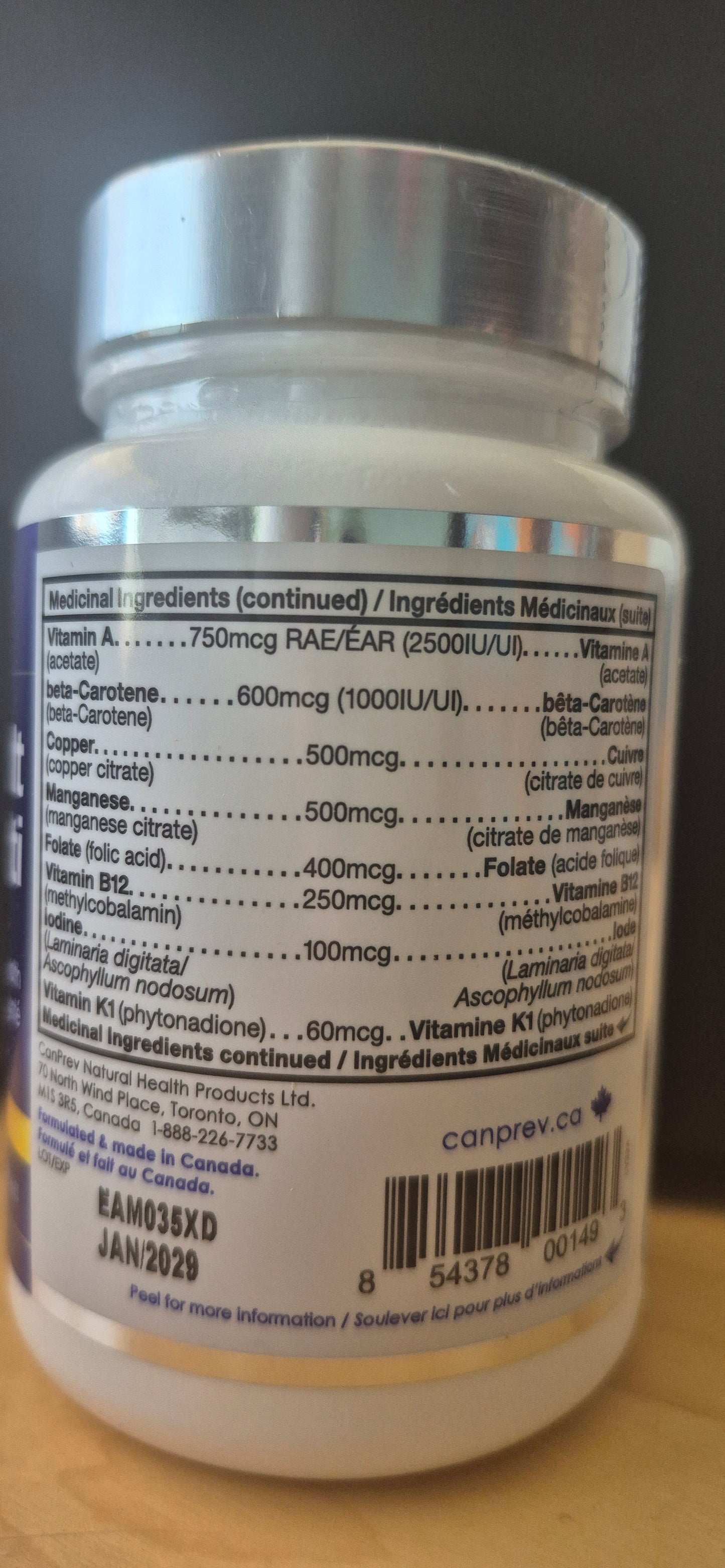CanPrev - Adult Multi - 60 Vcaps