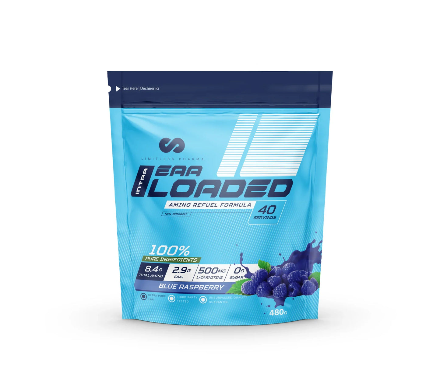 Limitless Pharma - EAA Loaded - 40 serving