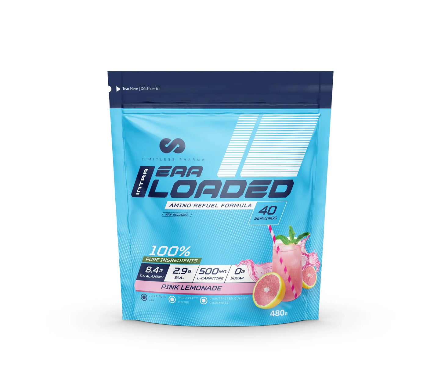 Limitless Pharma - EAA Loaded - 40 serving