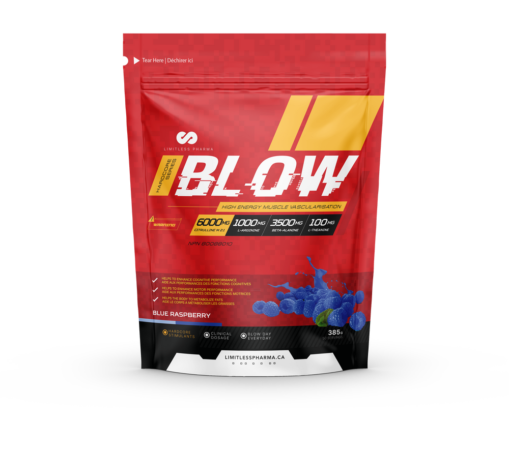 Limitless Pharma BLOW Pre Workout 385g