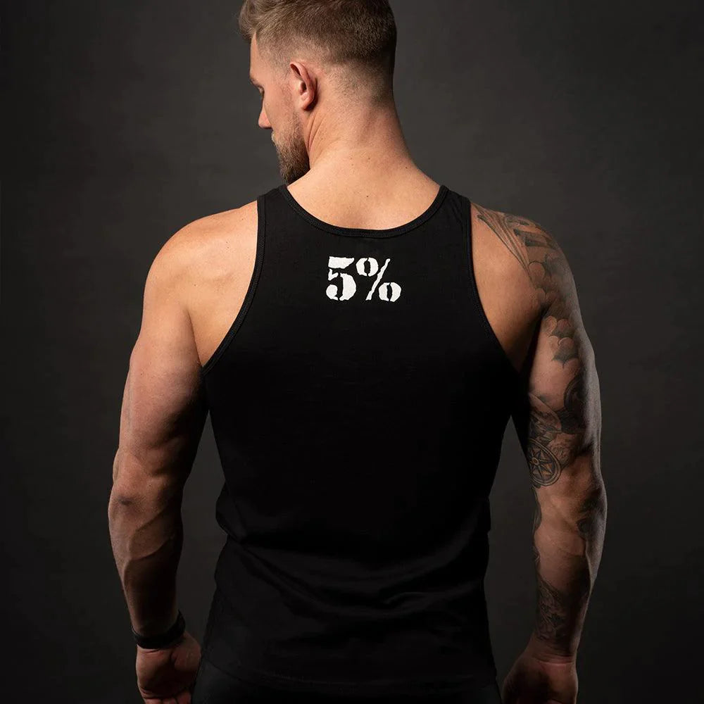 5% Nutrition - Whatever It Takes Stringer - Black