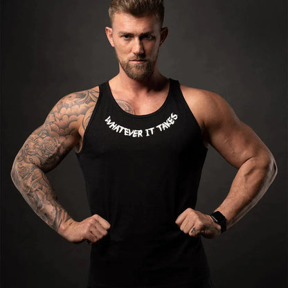 5% Nutrition - Whatever It Takes Stringer - Black