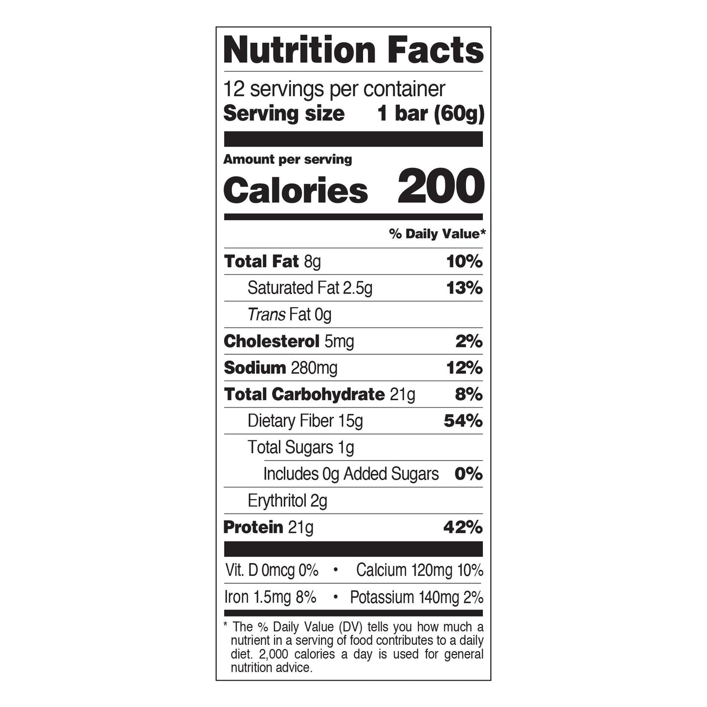 Quest Nutrition - Protein Bar High Fiber - 60g