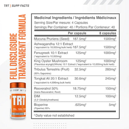 Ballistic - T.R.T. Total Recovery Therapy - 160 Caps