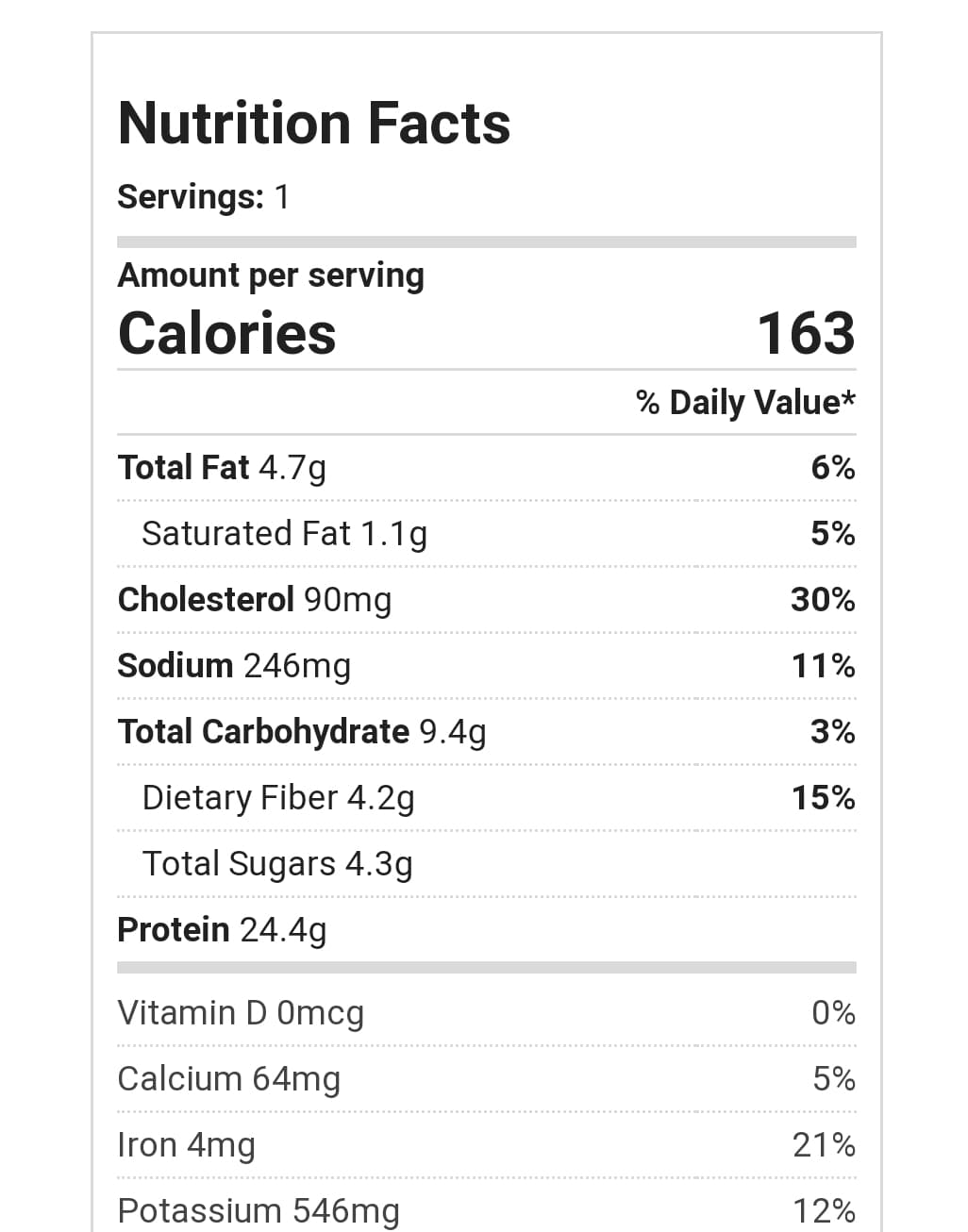 Hulk Meal - Keto Fish - 400g