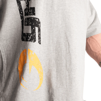 Gasp Iron Tee Grey Melange