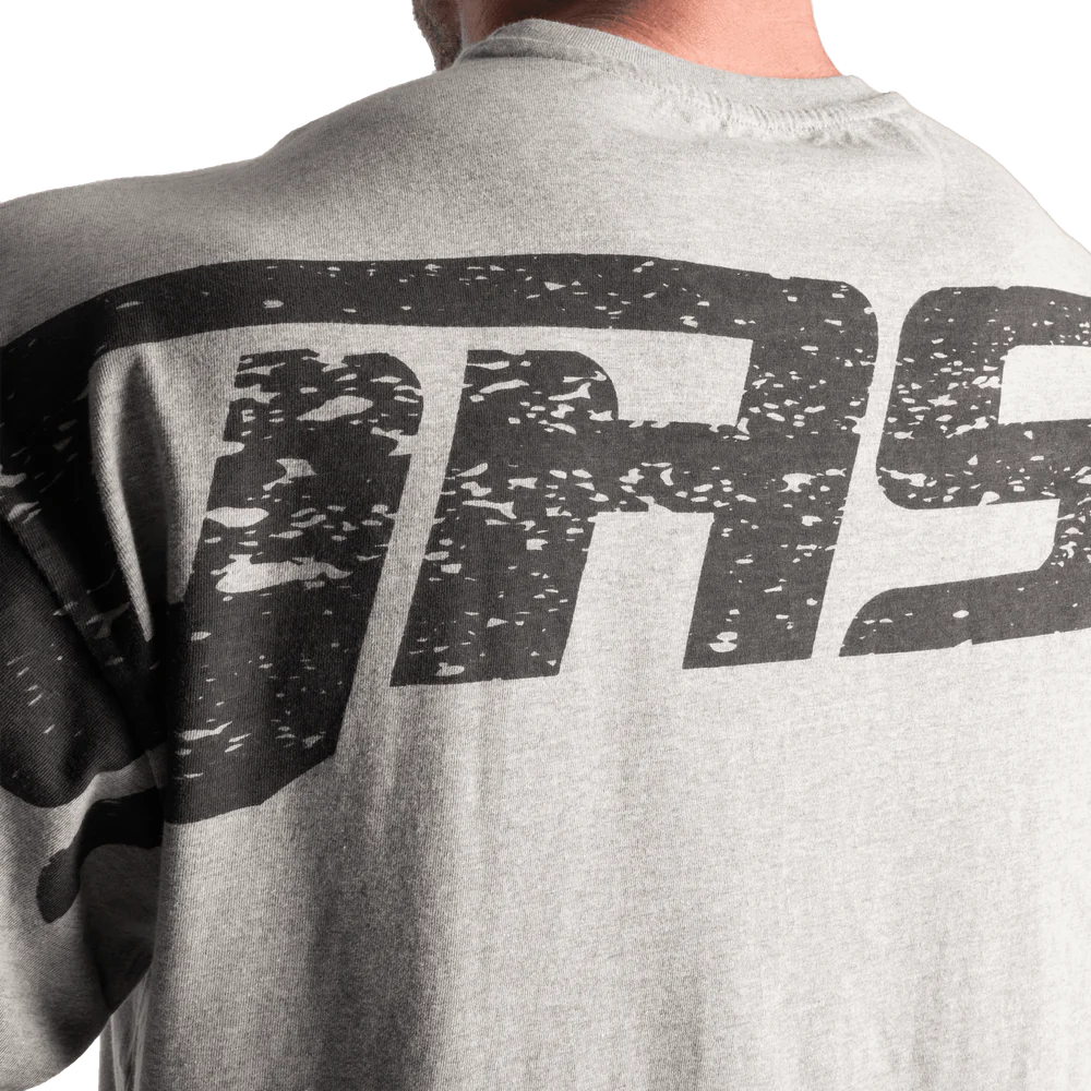 Gasp Iron Tee Grey Melange