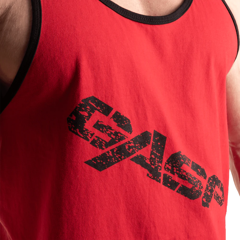 Gasp Vintage Tank Red Chili