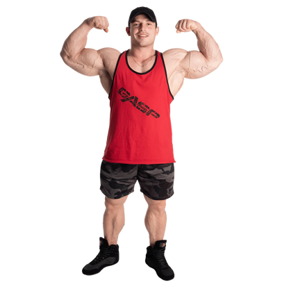 Gasp Vintage Tank Red Chili