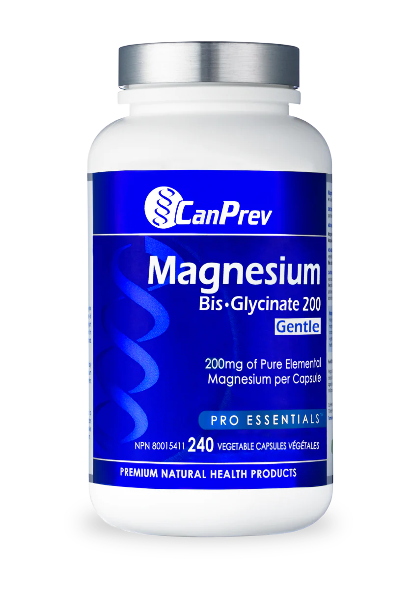 CanPrev - Magnesium Bis-Glycinate 200 Gentle - 240Vcaps
