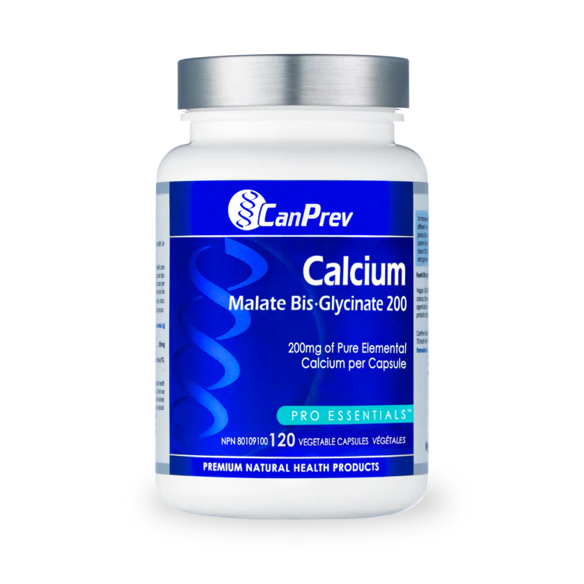 CanPrev - Calcium Malate Bi-Glycinate 200 - 120Vcaps