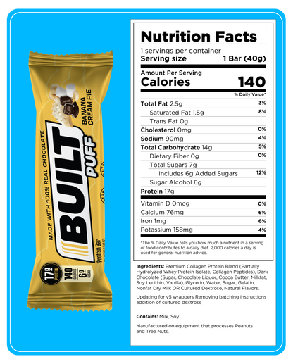 Built Bar Puffs - Limited Edition - 40g