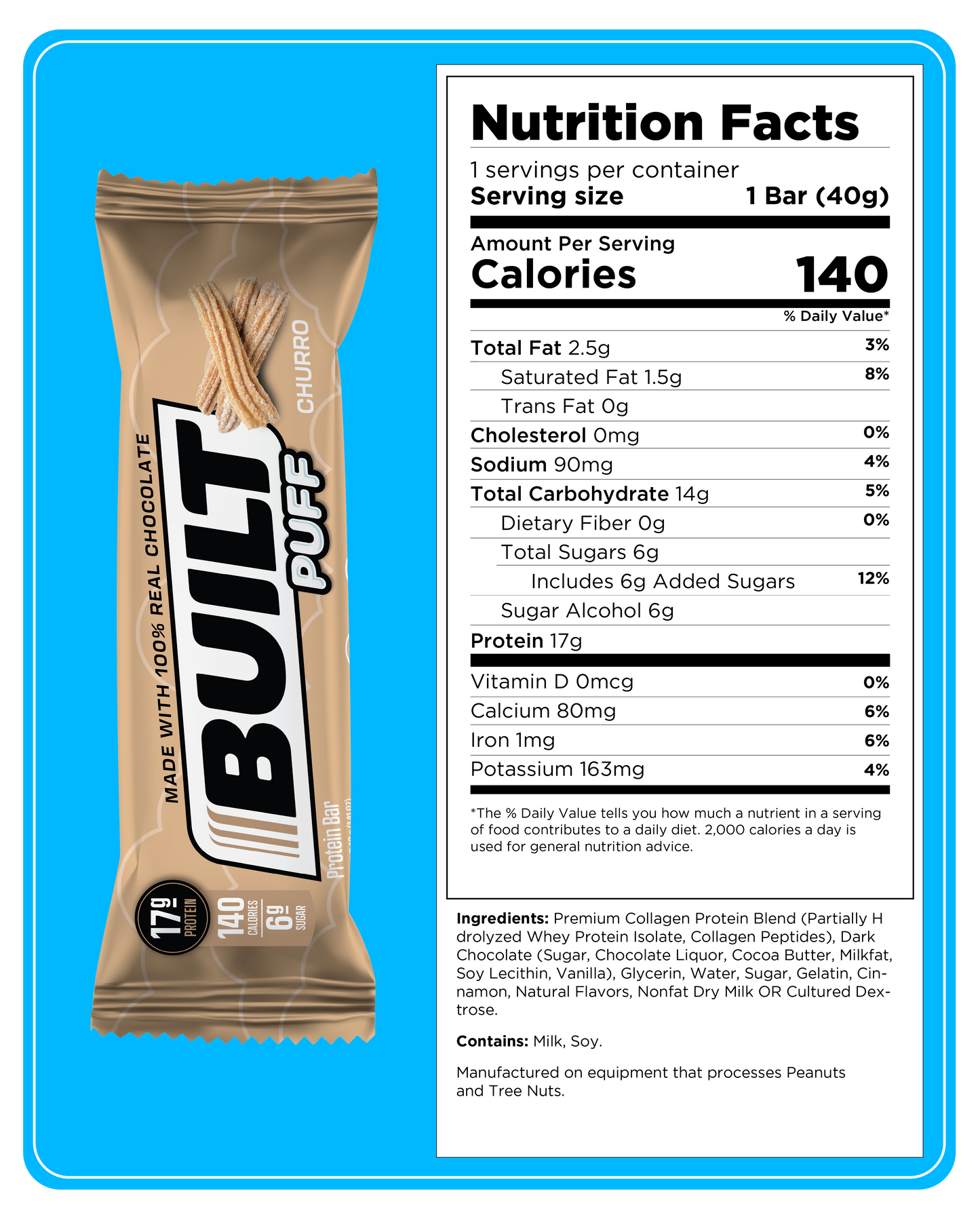 Built Bar Puffs - Limited Edition - 40g