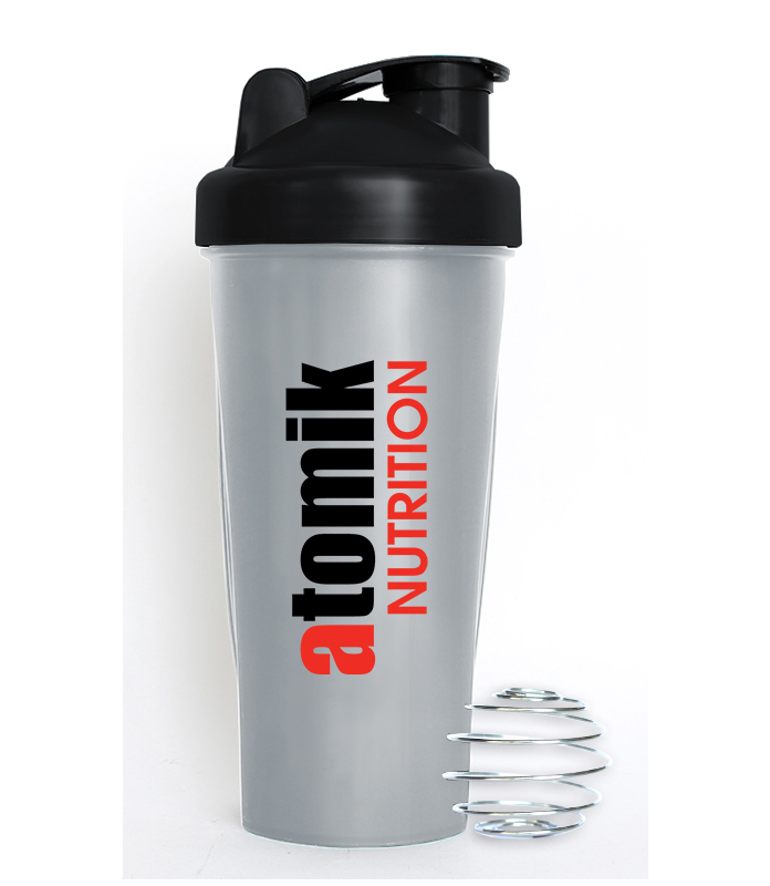 Atomik Nutrition Shaker Grey 20oz