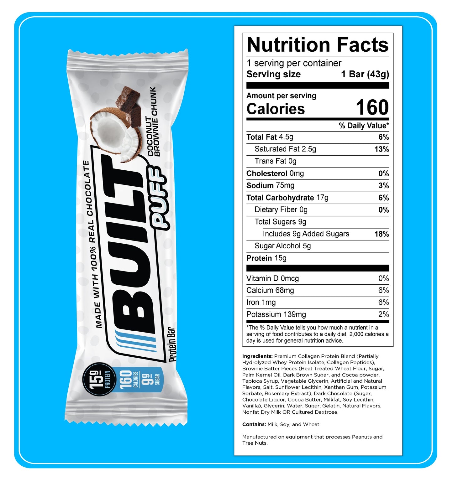 Built Bar Puffs - Limited Edition - 40g