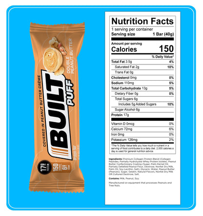 Built Bar Puffs - Limited Edition - 40g
