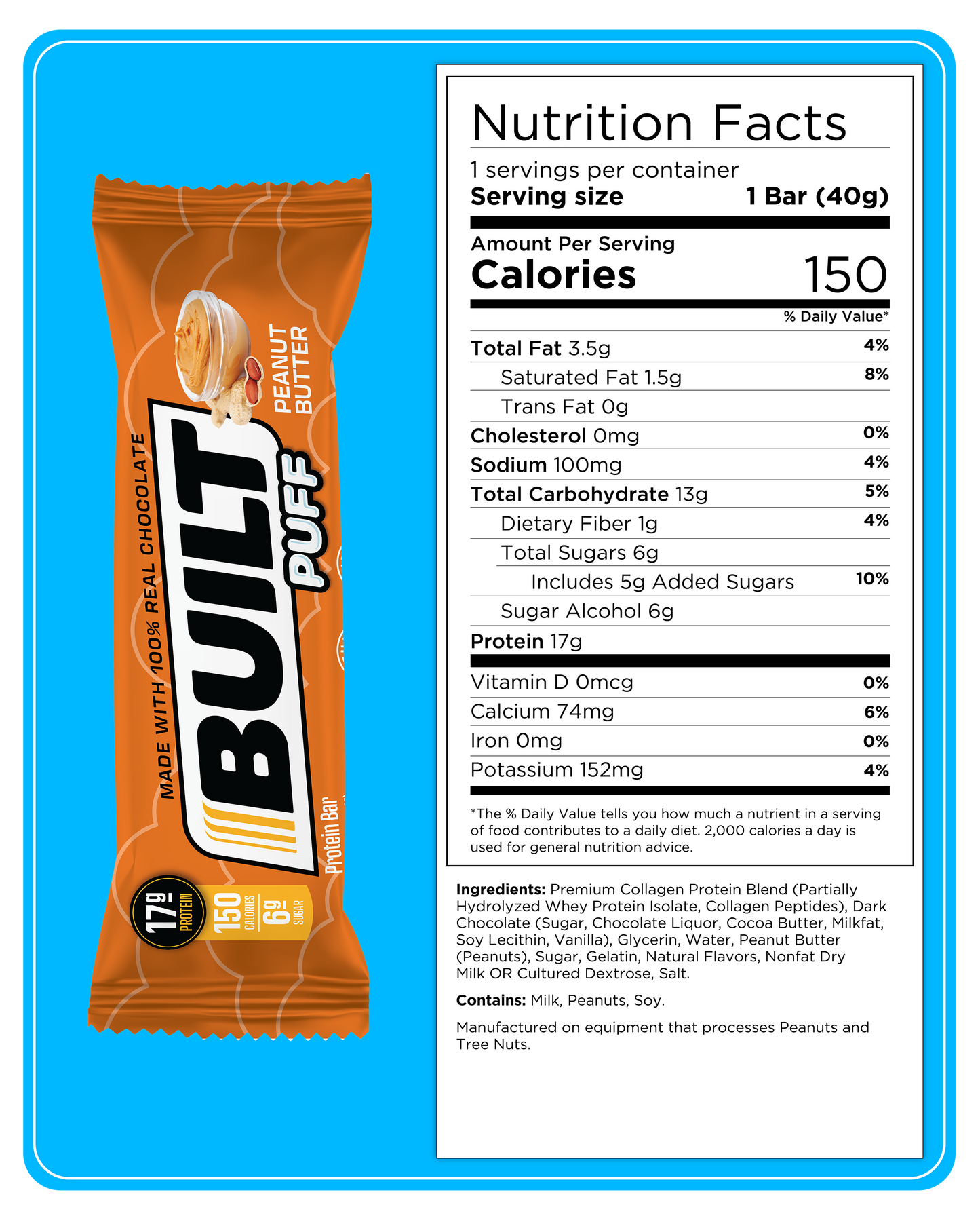 Built Bar Puffs - Limited Edition - 40g