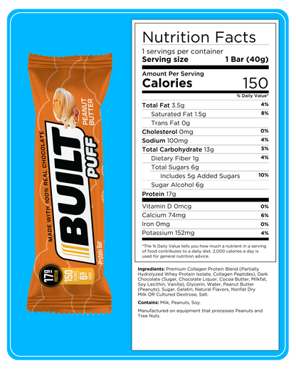 Built Bar Puffs - Limited Edition - 40g