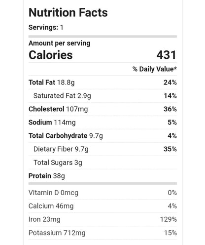 Hulk Meal - Keto Steak - 400g