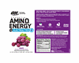 Optimum Nutrition - Essential Amino Energy + Electrolytes Sparkling - 12oz