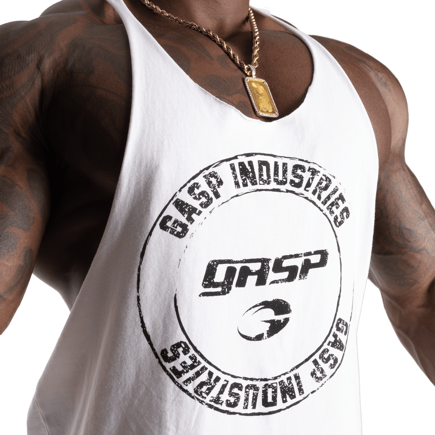 Gasp Stringer White