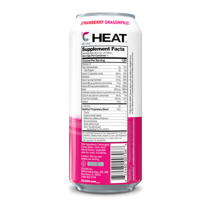 Celsius Heat- Performance Drink - 12x473ml