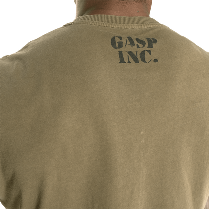 Gasp Basic Utility Tee Washed Green