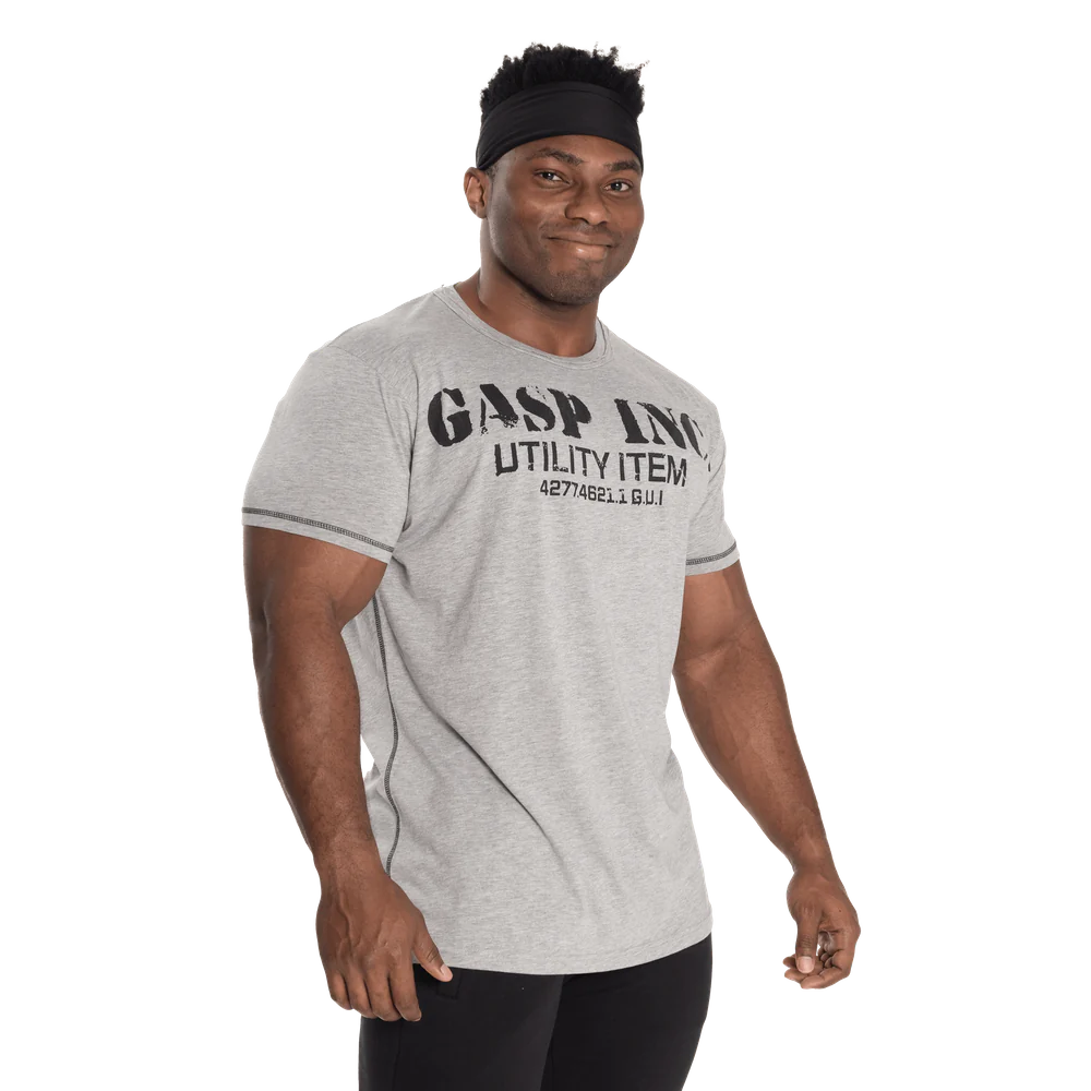 Gasp Basic Utility Tee Washed Grey