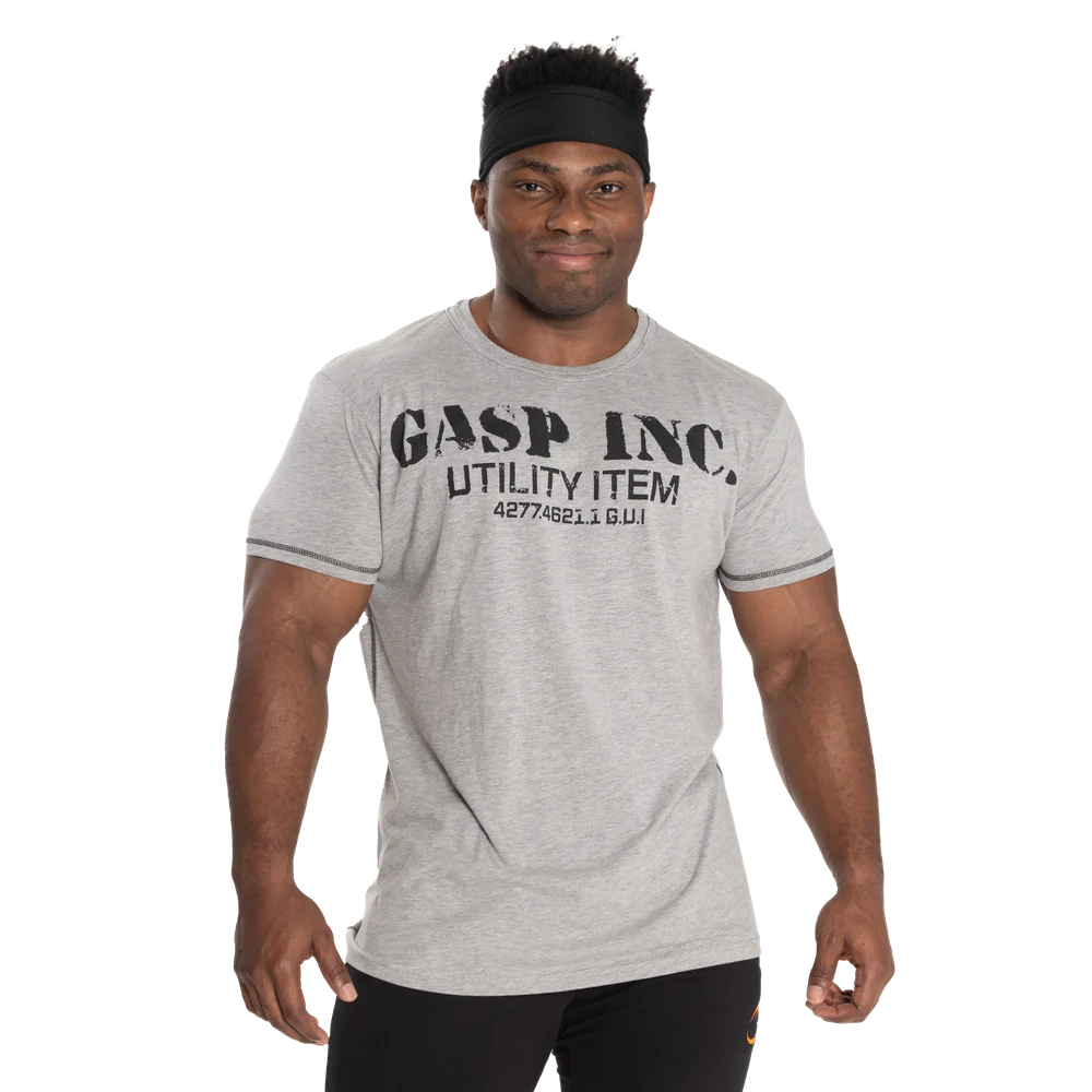 Gasp Basic Utility Tee Washed Grey
