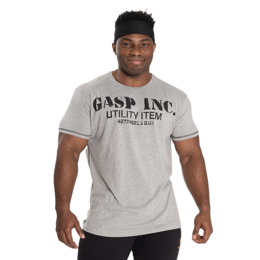 Gasp Basic Utility Tee Washed Grey