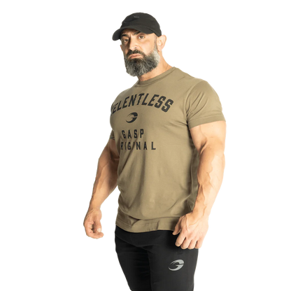Gasp Relentless Skull Tee Washed Green