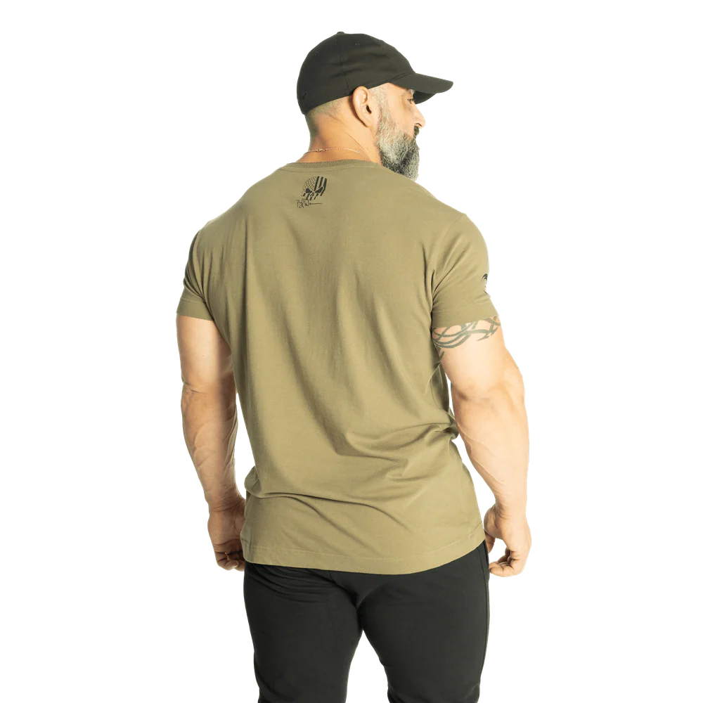 Gasp Relentless Skull Tee Washed Green