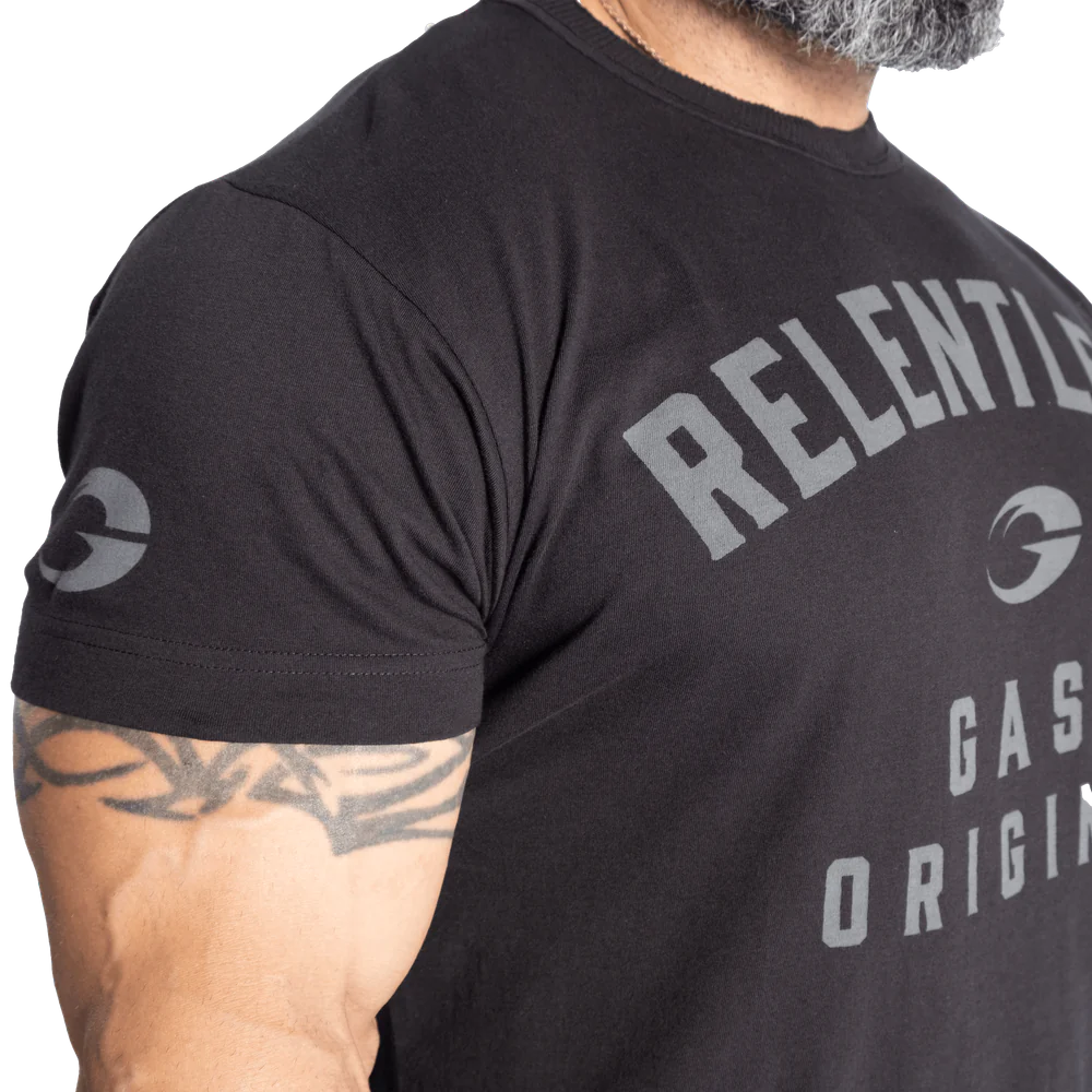 Gasp Relentless Skull Tee Black