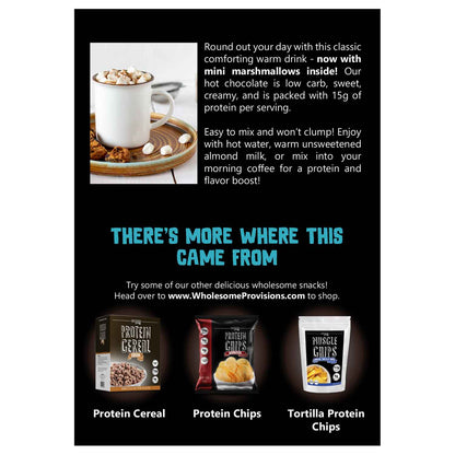 Wholesome Provisions - Protein Hot Cocoa with Marshmallow - 175g