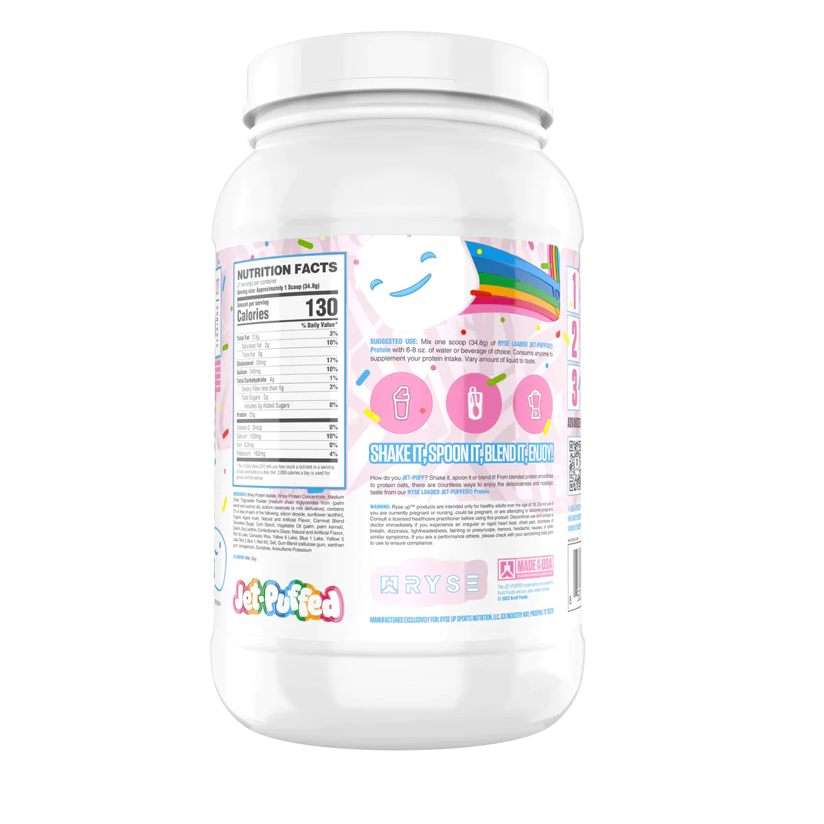 Ryse Supps - Loaded Protein - 27 serving