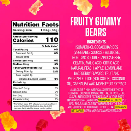 Smart Sweets Plant Based 50g (packs 12)