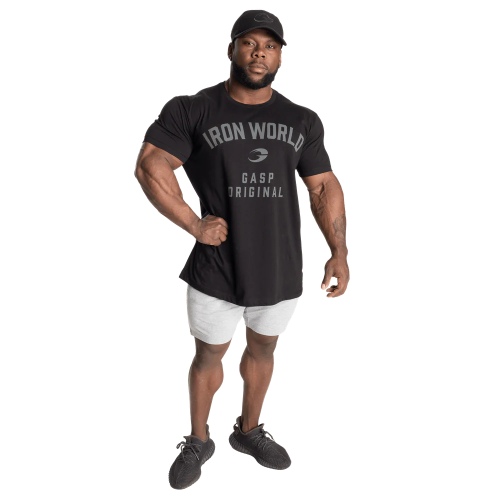 Gasp Tapered Sweatshorts Light Grey