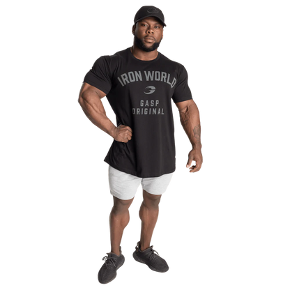 Gasp Tapered Sweatshorts Light Grey