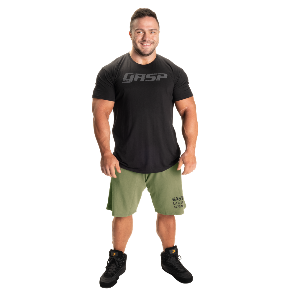 Gasp Thermal Shorts Washed Green