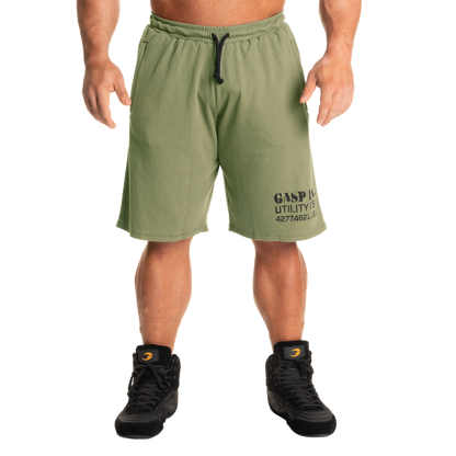 Gasp Thermal Shorts Washed Green