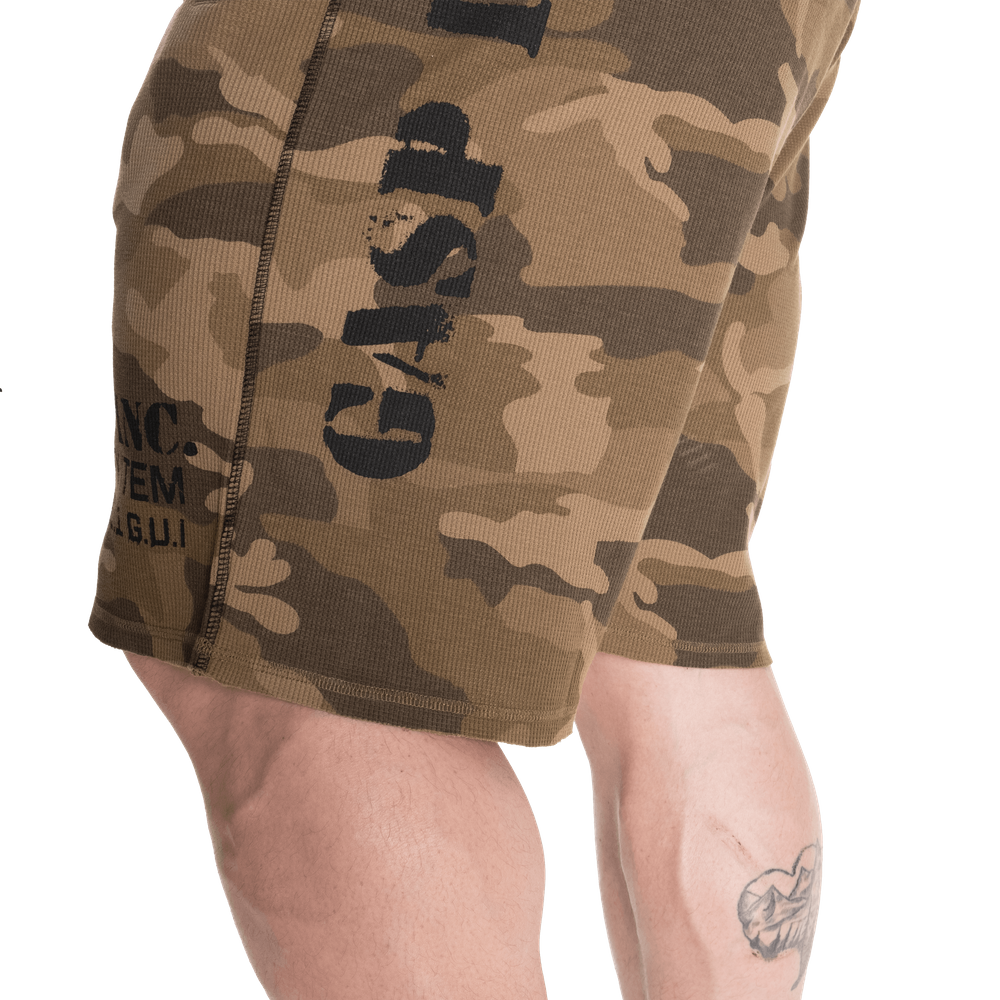 Gasp Thermal Shorts Green Camoprint