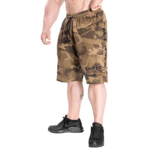 Gasp Thermal Shorts Green Camoprint